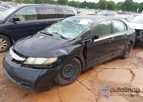 2010 Honda Civic Lx z USA, uszkodzony, nr VIN 2HGFA1F50AH300488